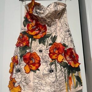 Anthropologie Light Pink Smocked Top